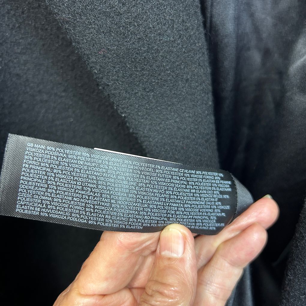 Forever New Black Coat - Size 16
