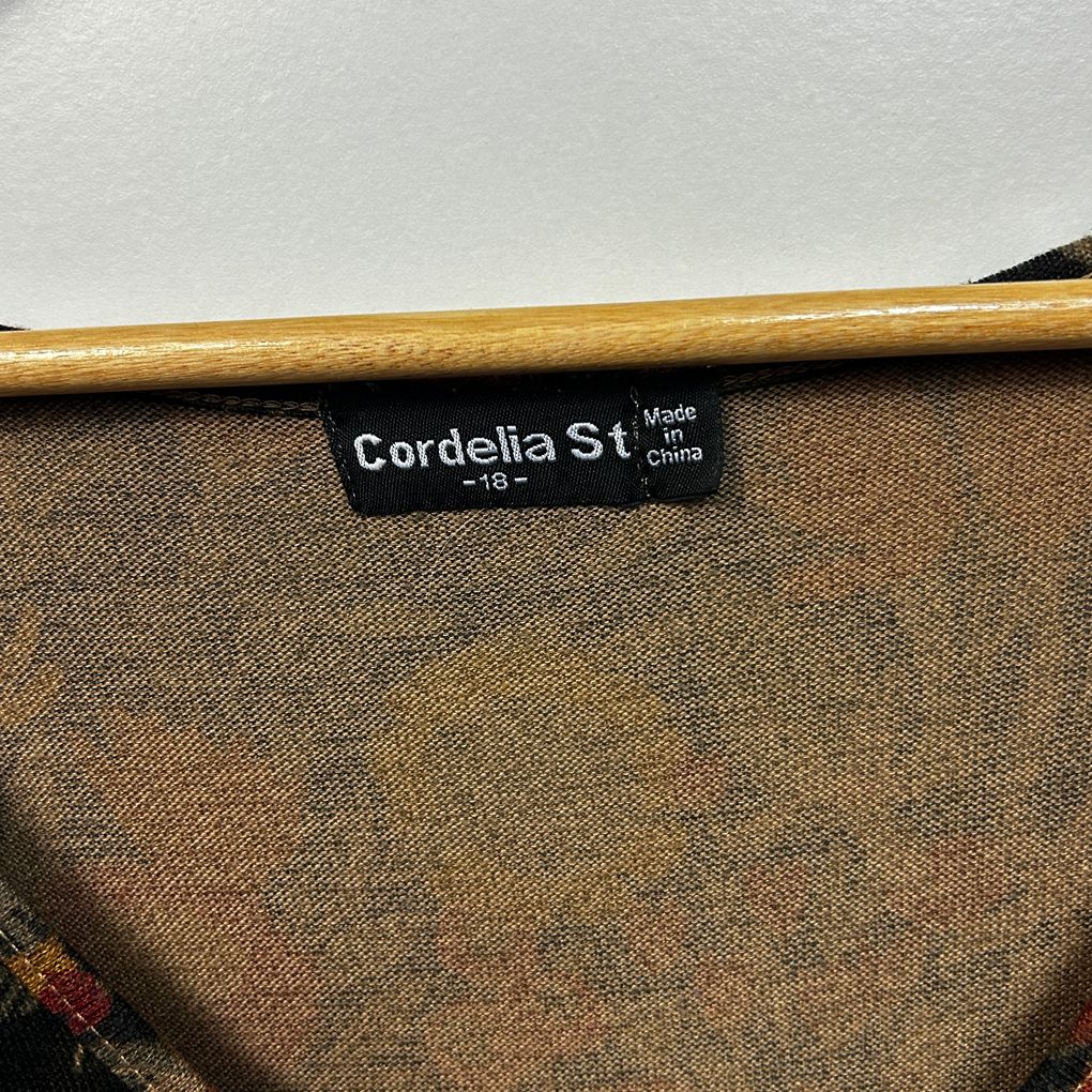 Cordelia St Native Floral Dress - Size 18