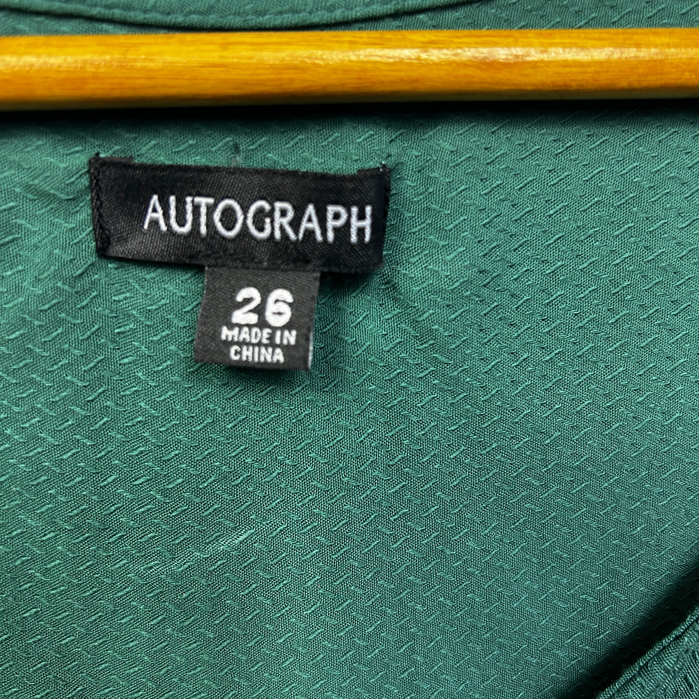 Autograph Green Top - Size 26
