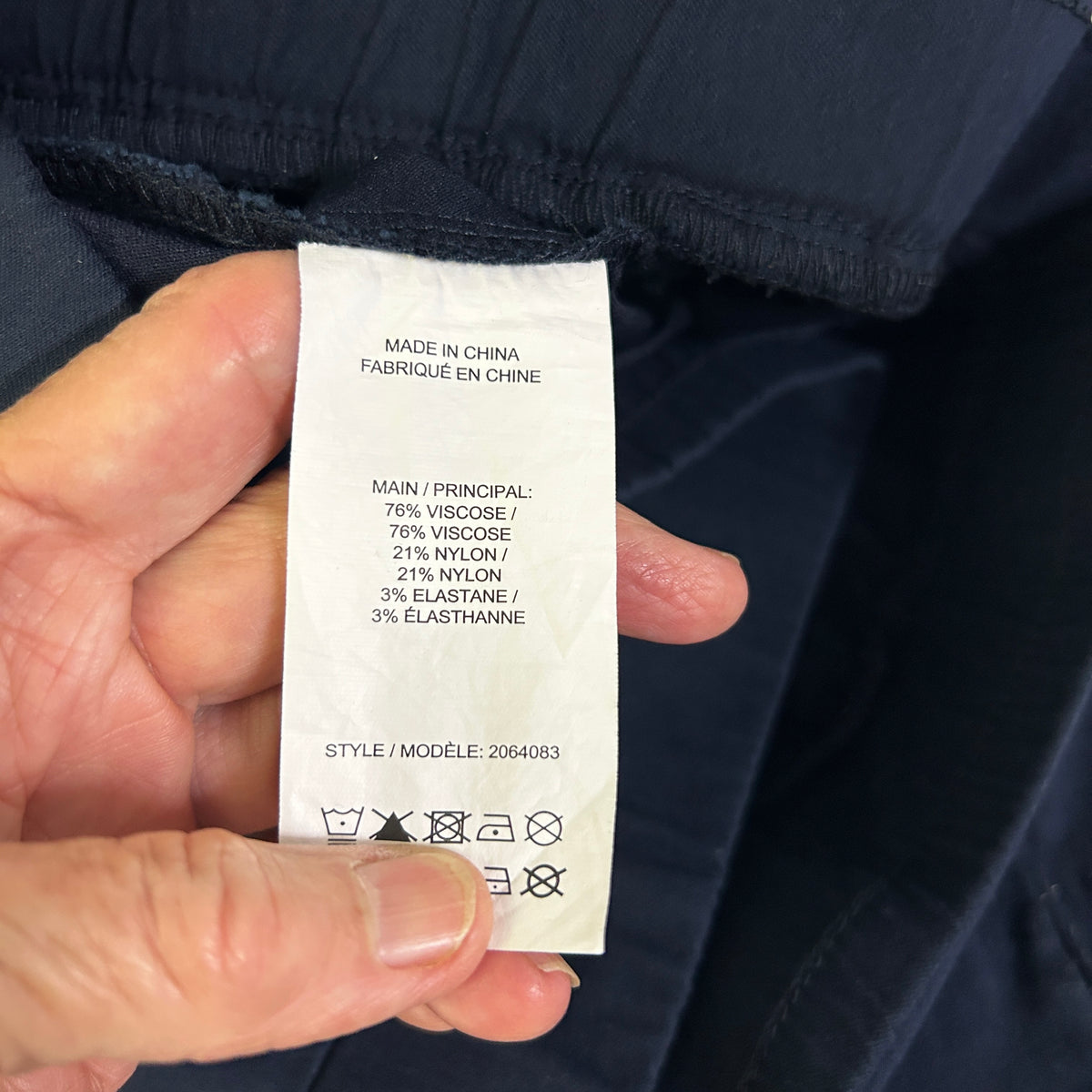 Millers Navy Shorts - Size 16