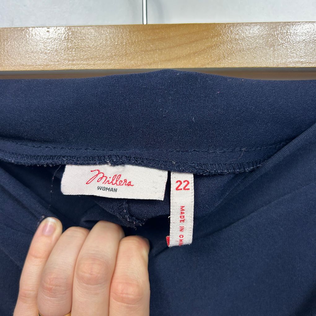 Millers Navy Plus Size Shorts - Size 22