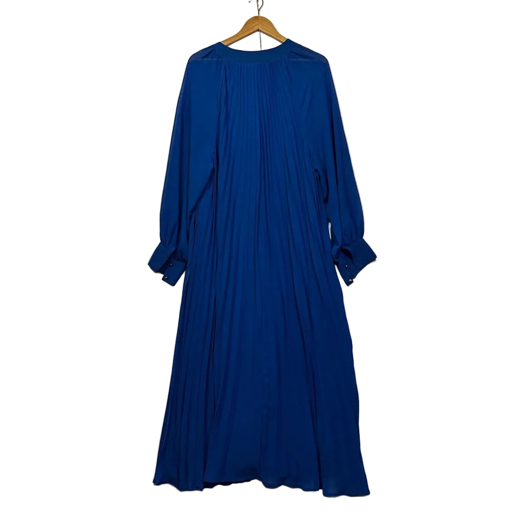 Atmos&Here Blue Pleated Dress - Size 22