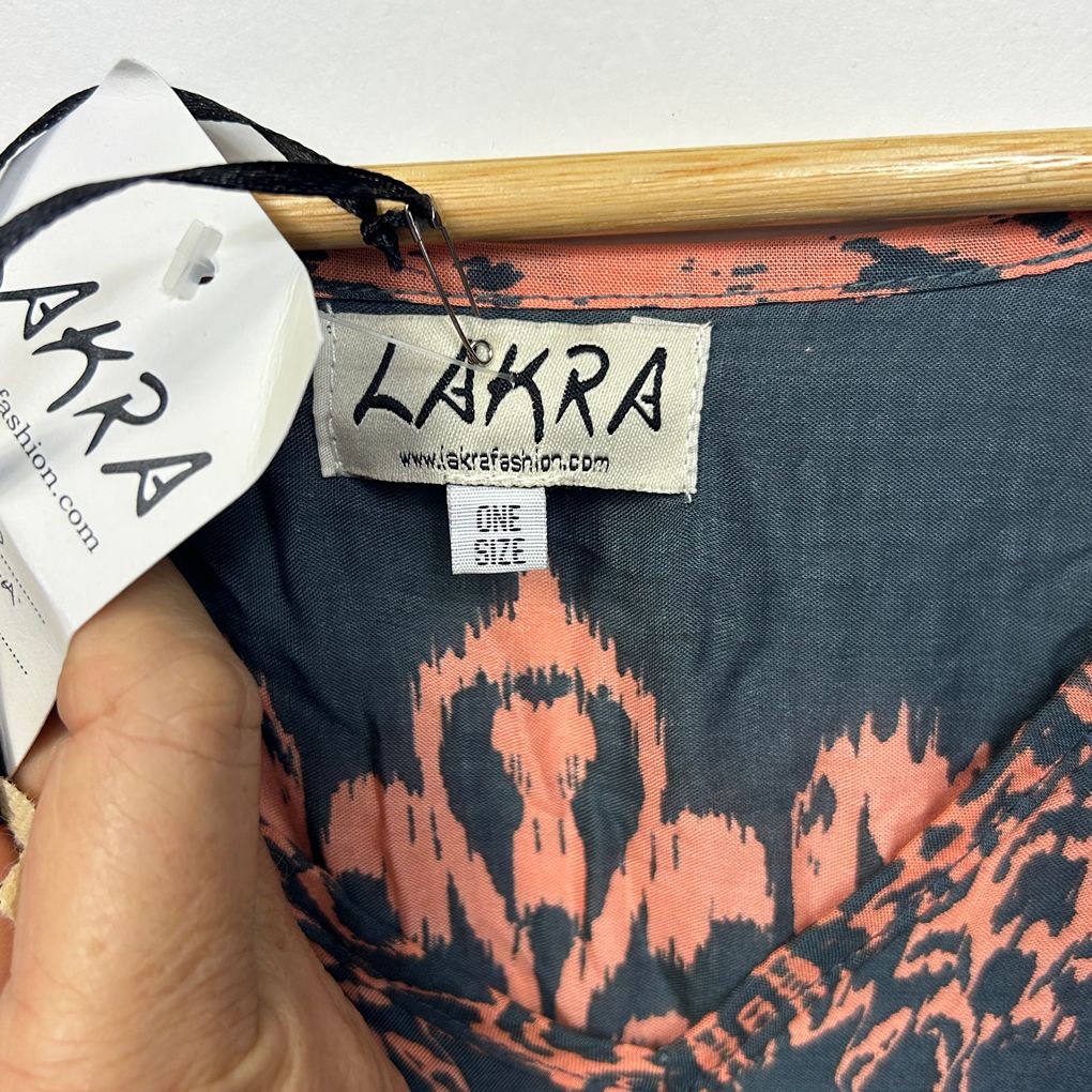 Lakra Black Kaftan - One Size