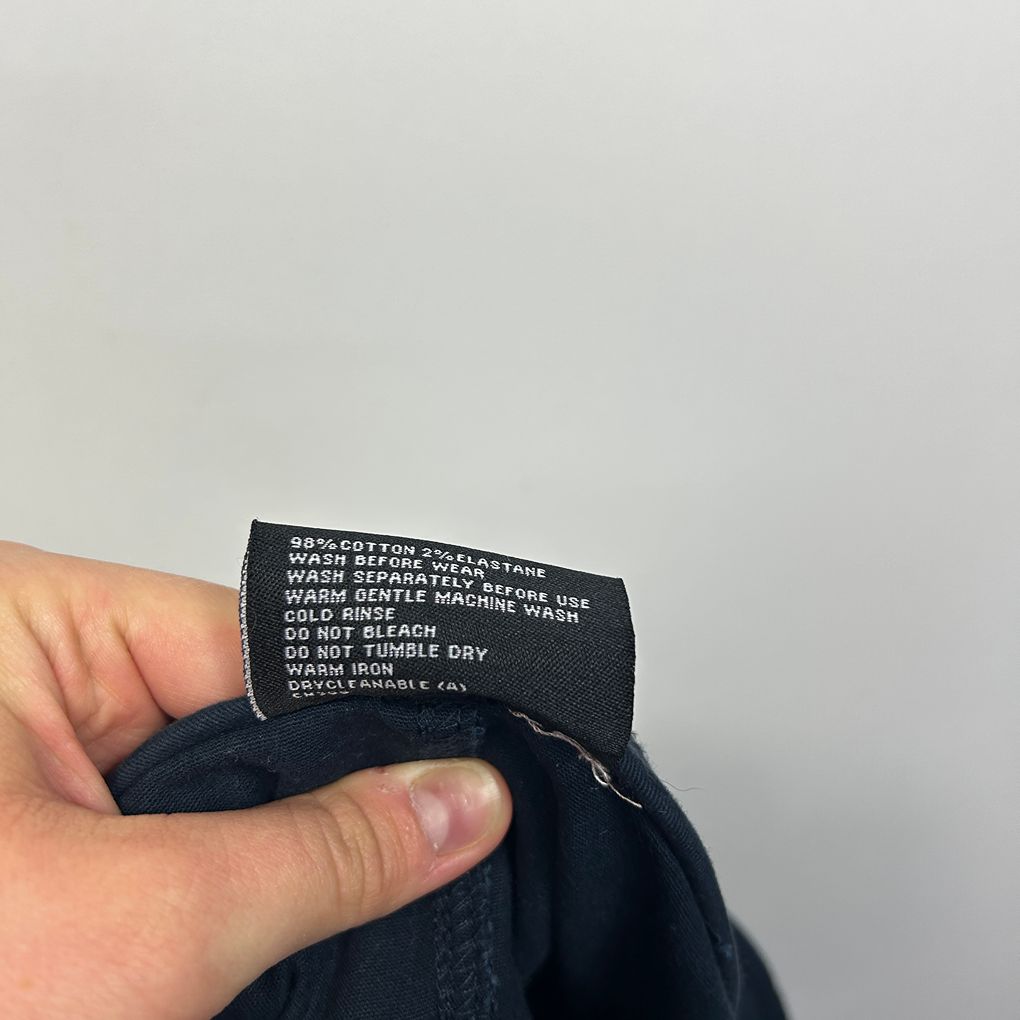 DBK Navy Cotton Cargo Mens Shorts - Size 6XL