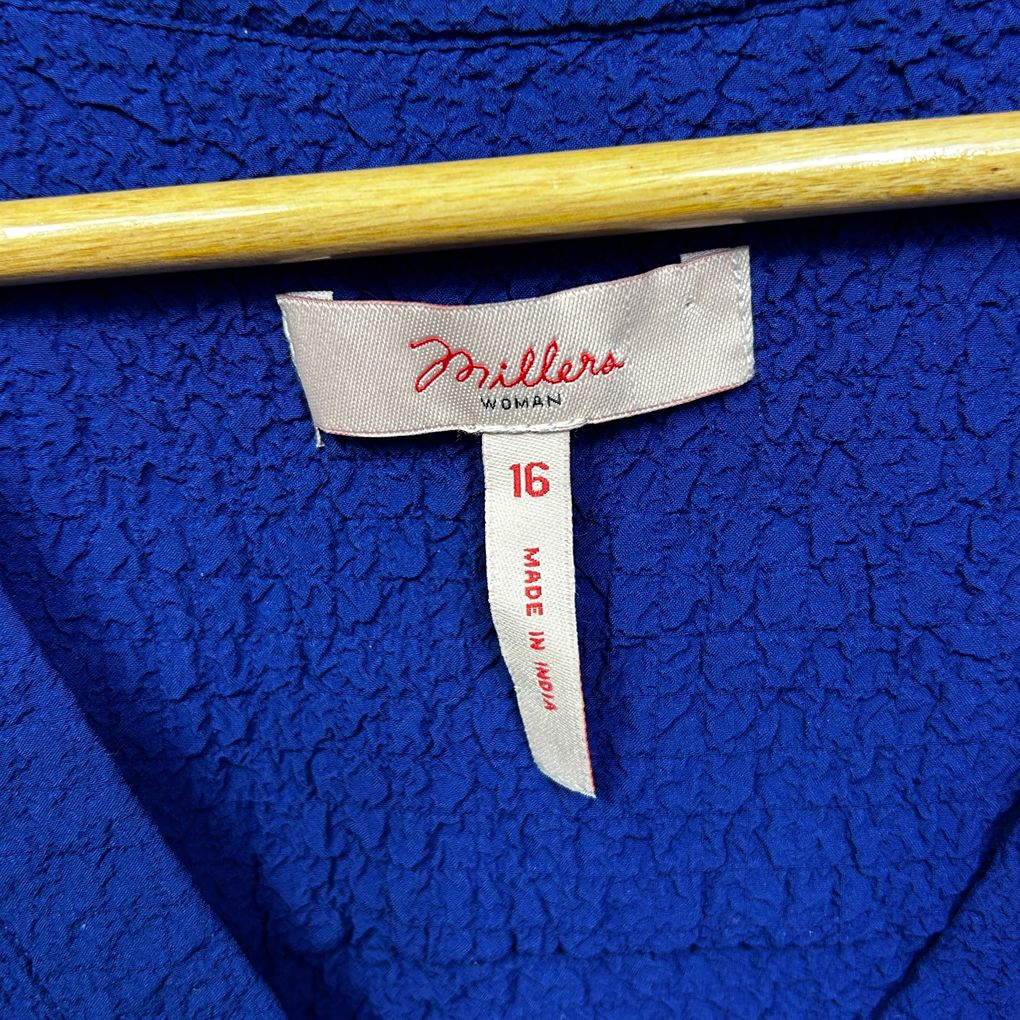 Millers Blue Top - Size 16