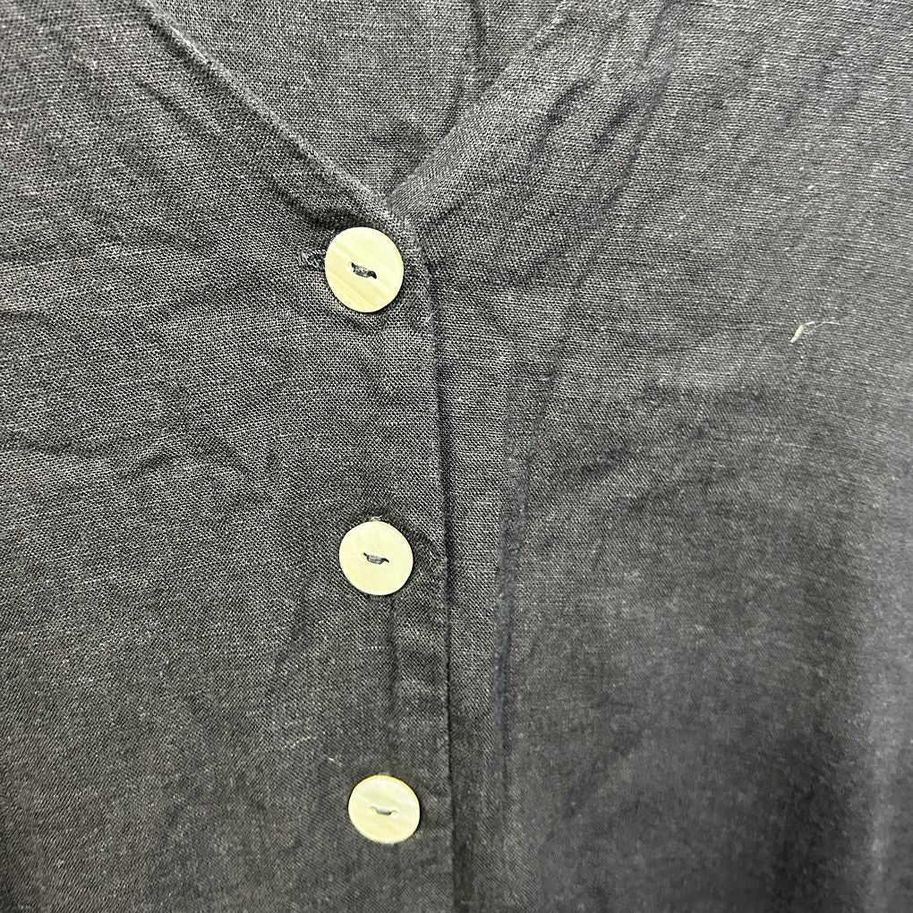 Anko Black Plus Size Linen Dress - Size 22