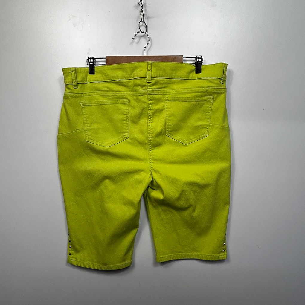 Millers Lime Plus Size Denim Shorts - Size 18
