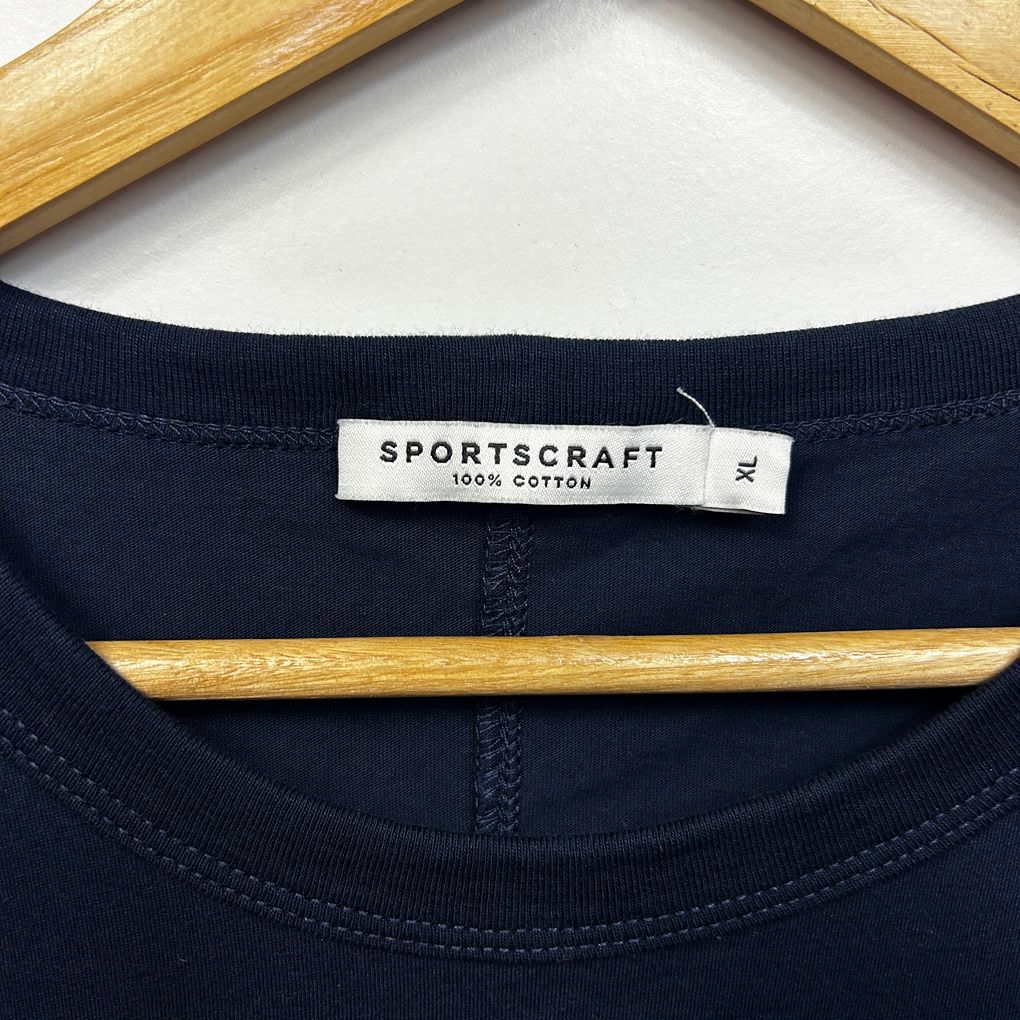 Sportscraft Navy Cotton Top - Size XL