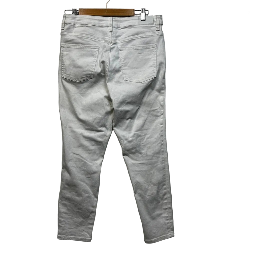 Target White Skinny Crop Jeans - Size 14
