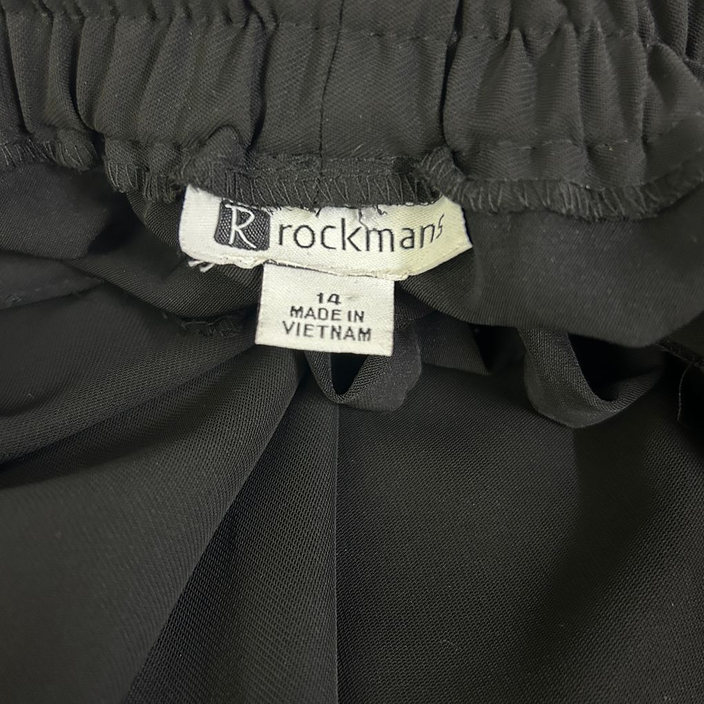 Rockmans Black Pants - Size 14