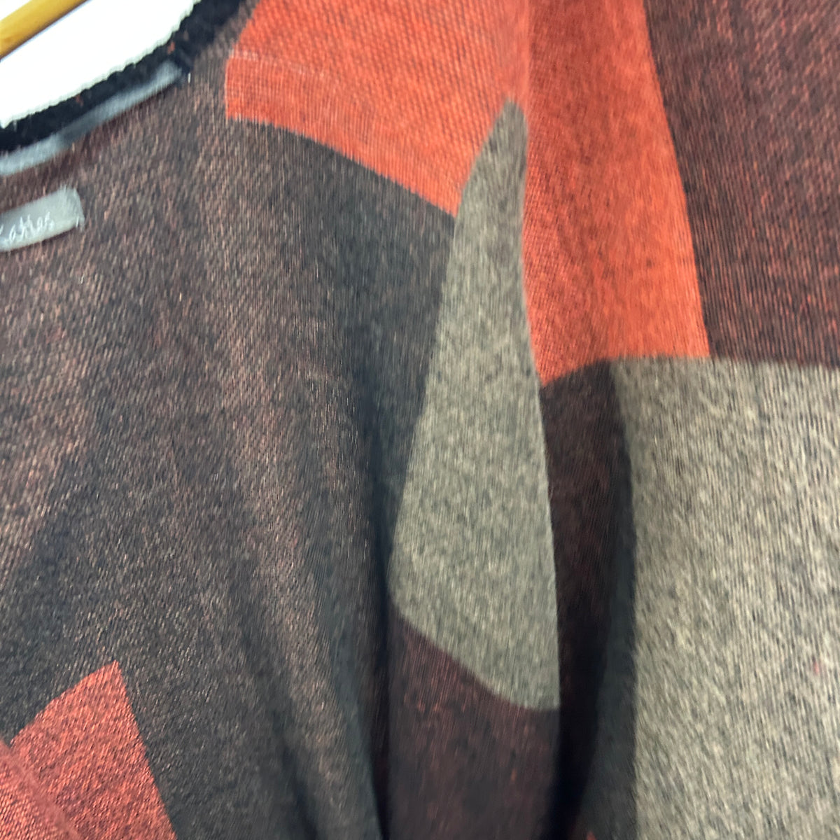 Katies Multicoloured Knit Shawl Wrap Top  - One Size