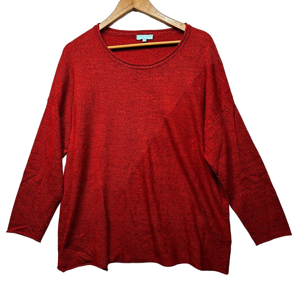 Blue Illusion Red Jumper - Size XL