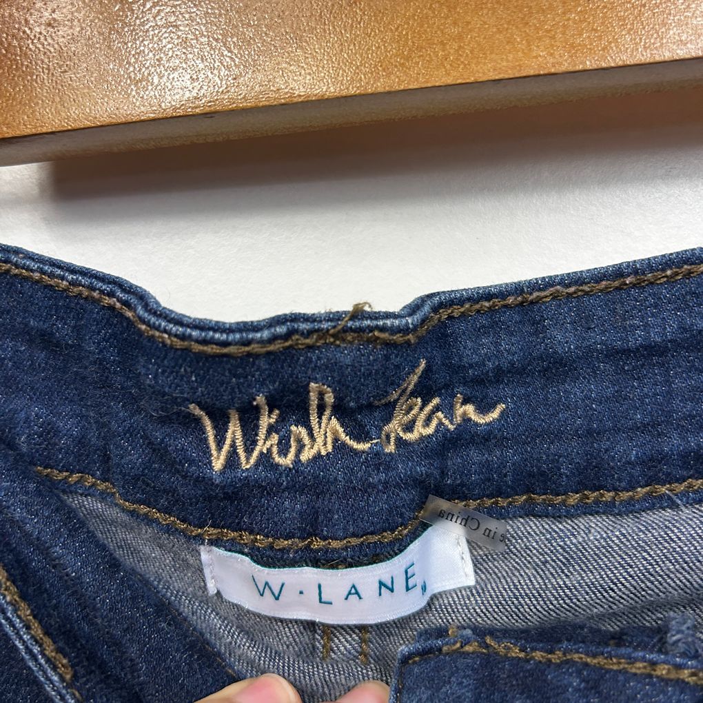 W.Lane Blue Denim Shorts - Size 18