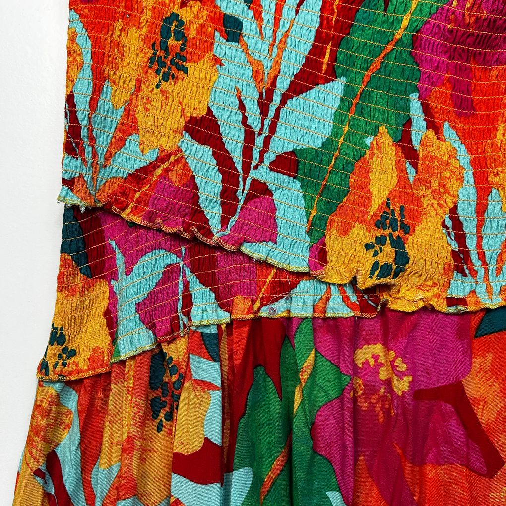 Katies Multicoloured Floral Dress - Size 20