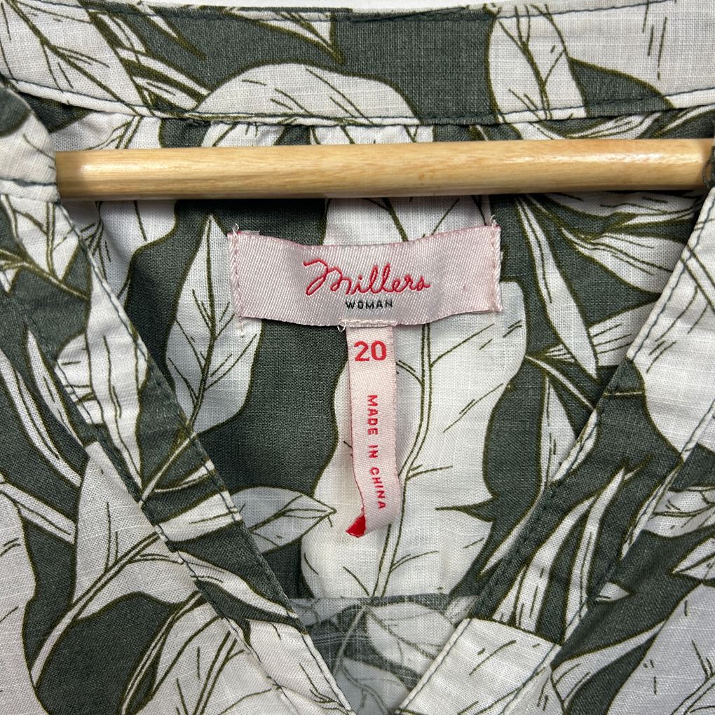 Millers Green Plus Size Top - Size 20