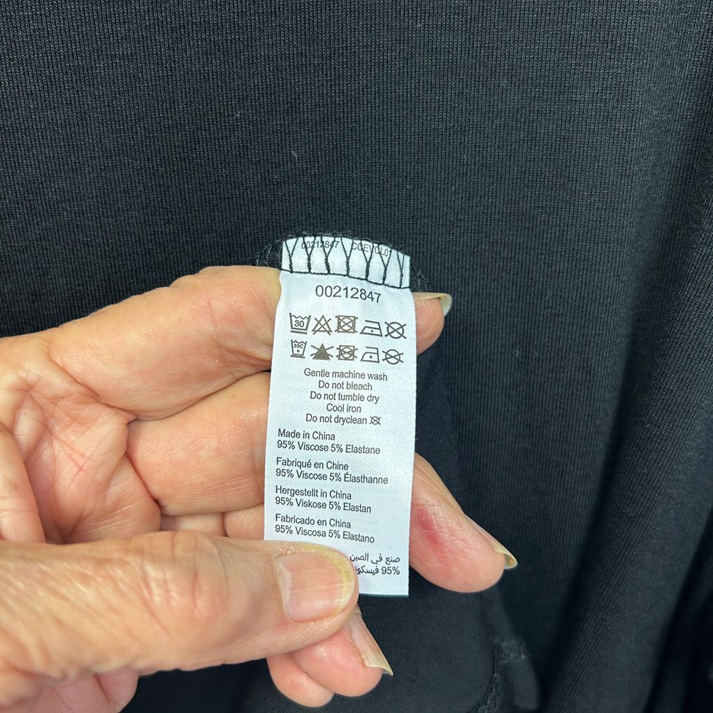 Evans Black Casual Dress - Size 22/24