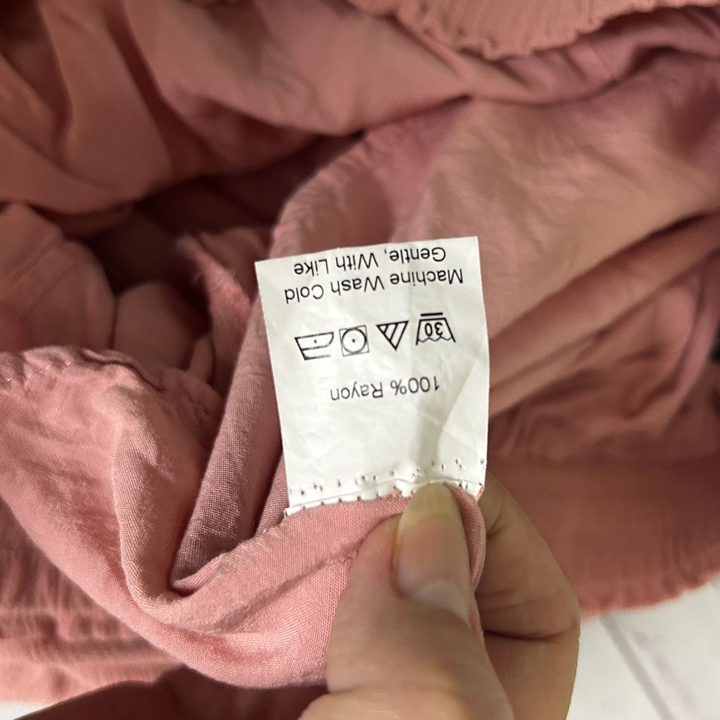 Zara Pink Mini Skirt - Size XL