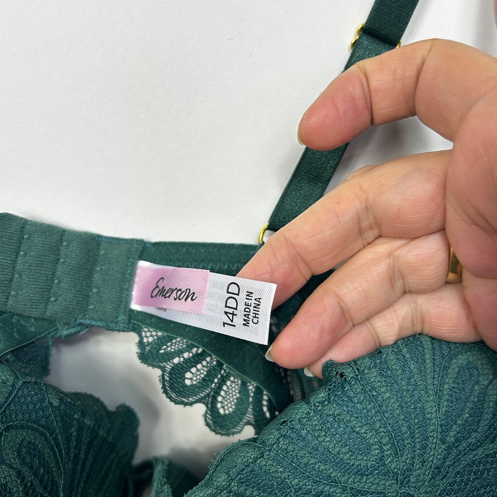 Emerson Green Lace Bra - Size 14DD