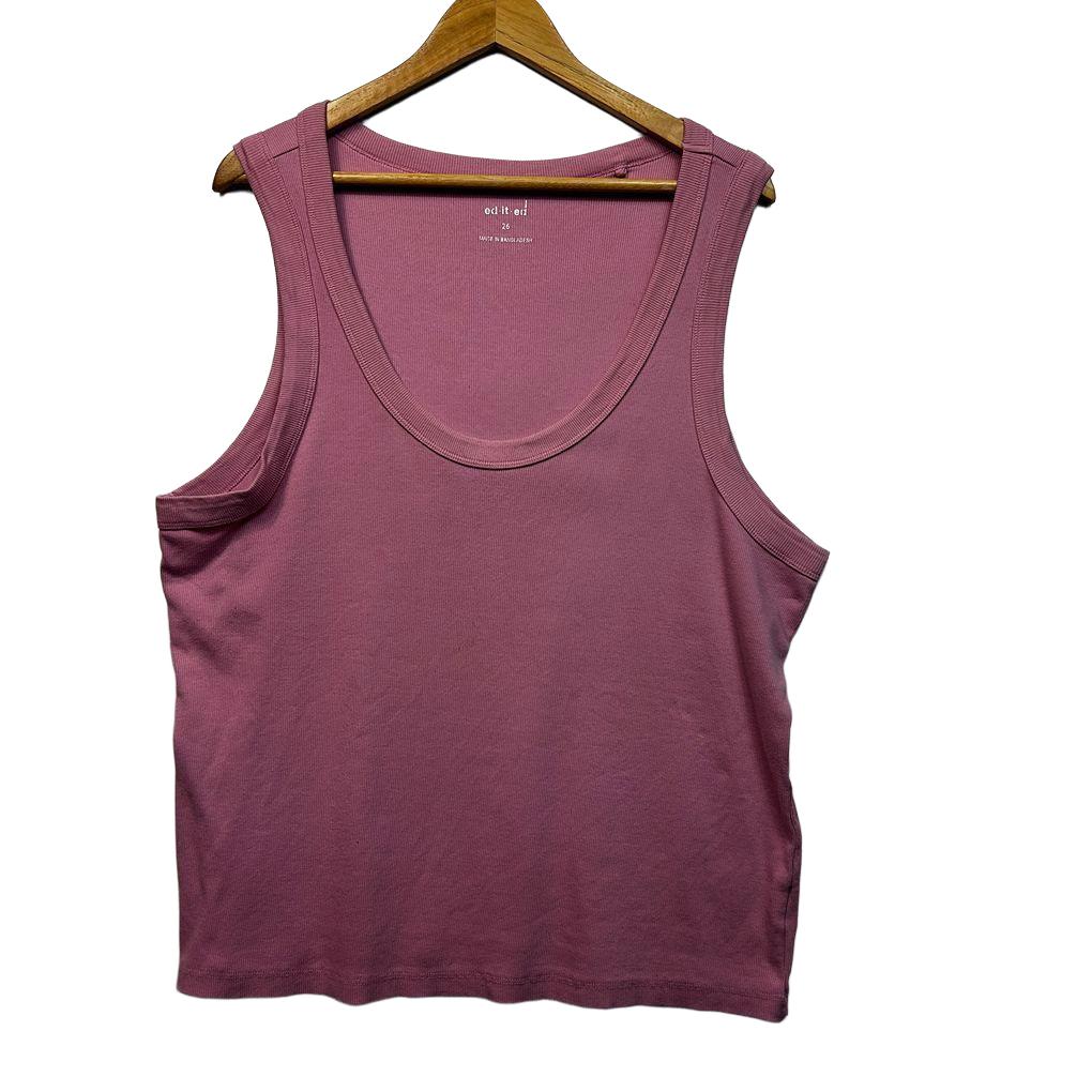 Ed.it.ed Cotton Sleeveless Top - Size 26