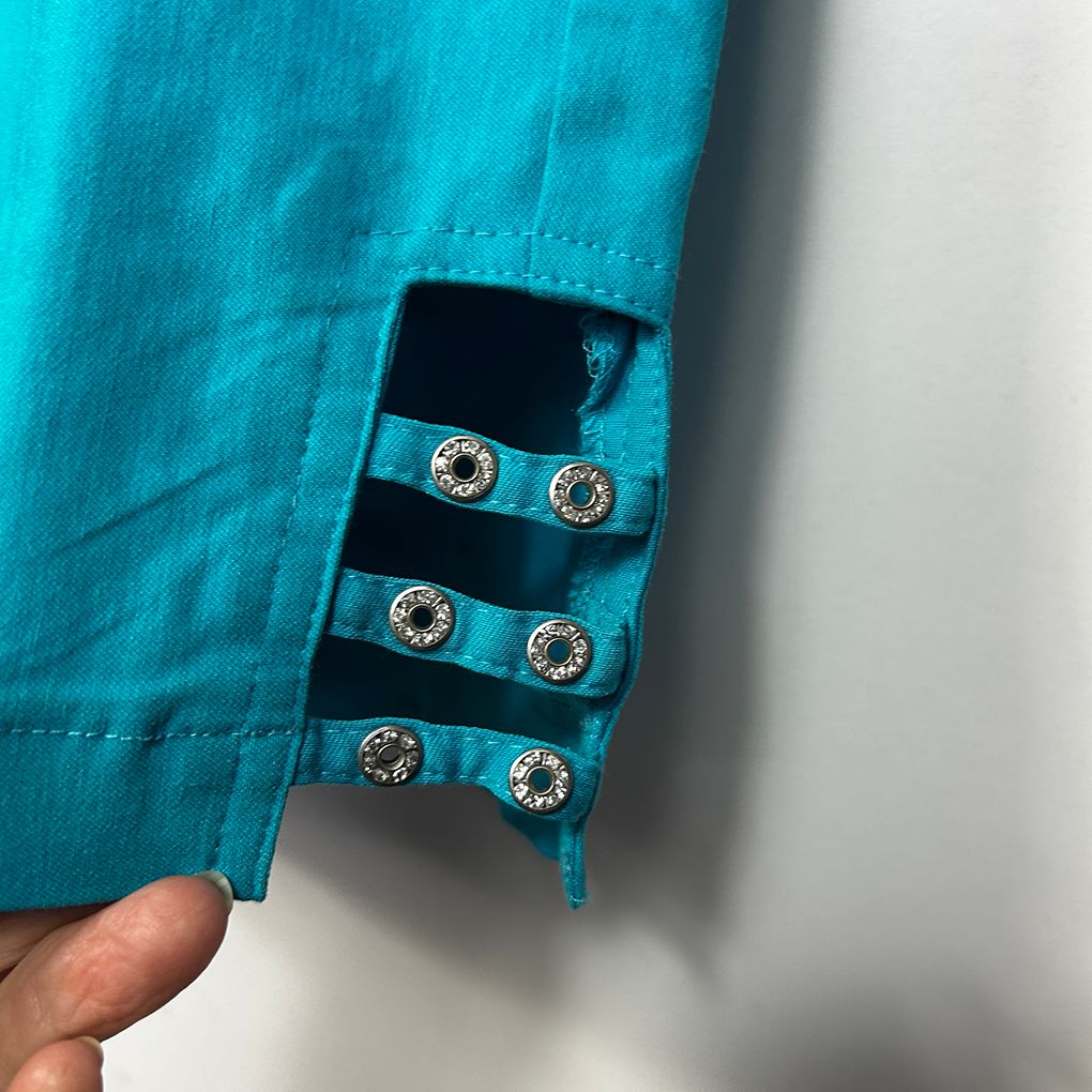 Millers Teal Shorts - Size 18