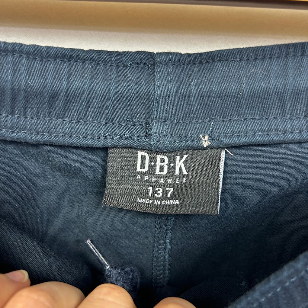 DBK Navy Cotton Cargo Mens Shorts - Size 6XL