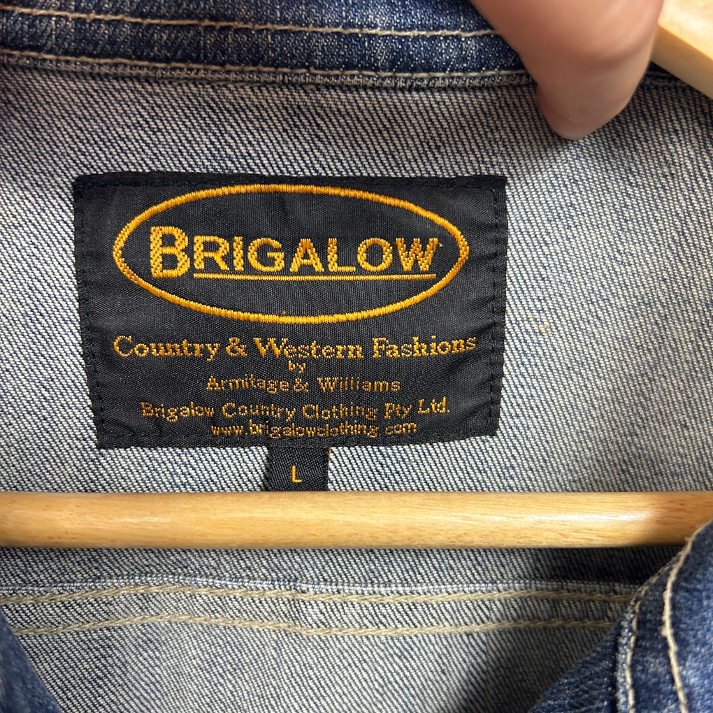 Brigalow Country Blue Denim Womens Jacket - Size L