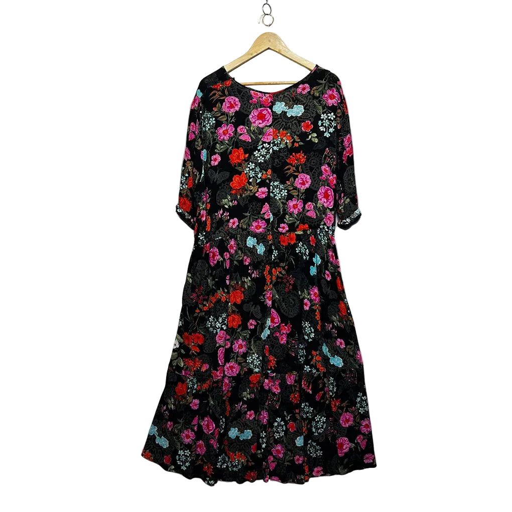 Taking Shape Black Plus Size Maxi Dress - Size 16