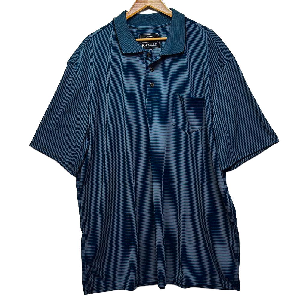 DBK Apparel Teal Polo Shirt - Size 7XL