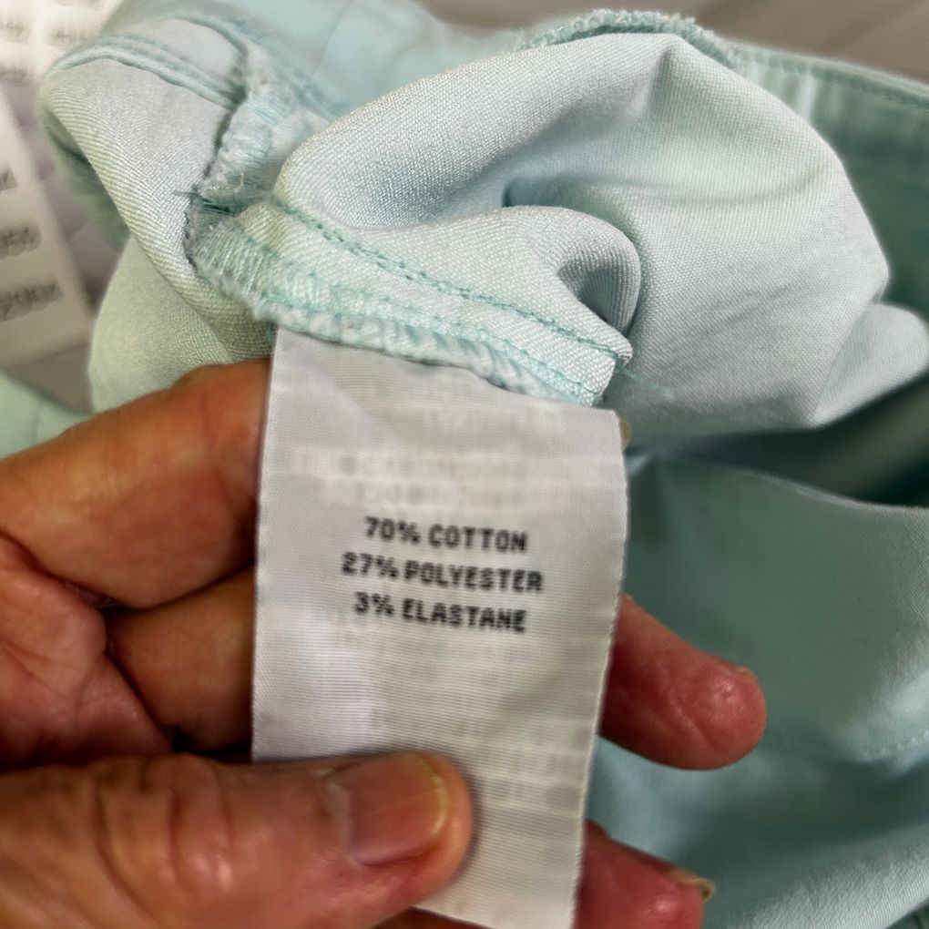 Millers Mint Green Cotton Pants - Size 14