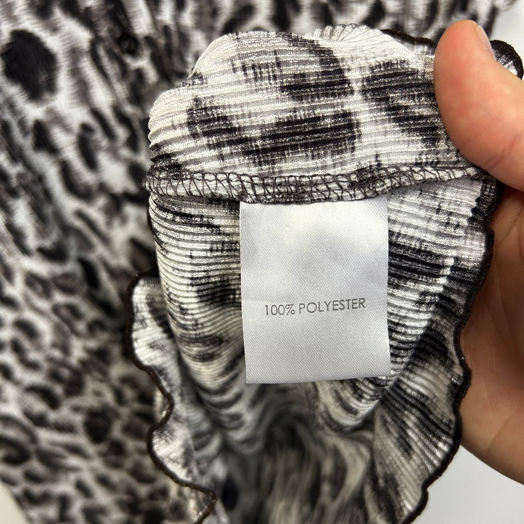 Millers Grey Plus Size Animal Print Sleeveless Top - Size 18