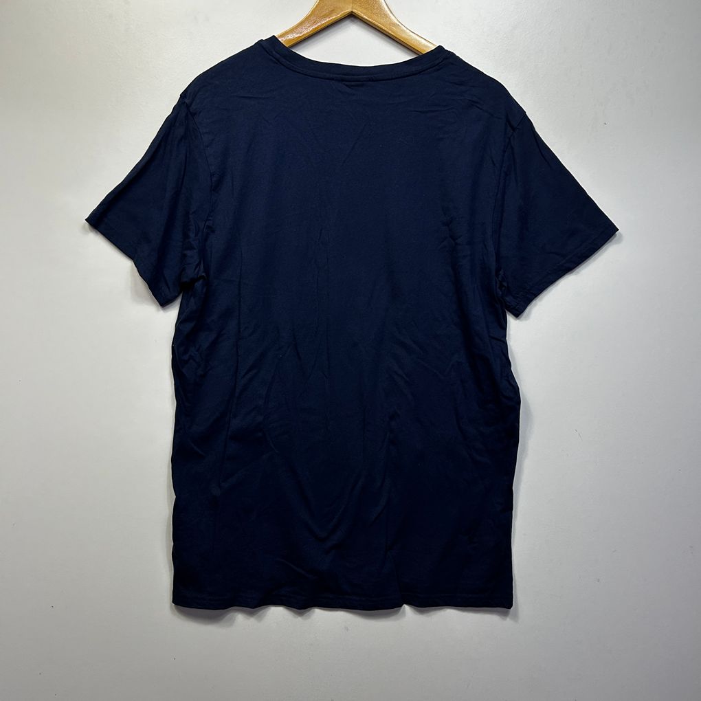 Santa Squad Navy Christmas Cotton Mens Tee - Size XL