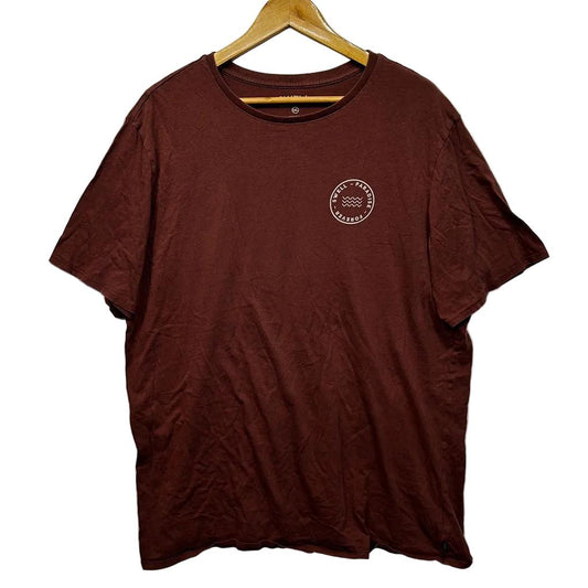 Swell Rust Cotton Graphic Tee - Size 3XL