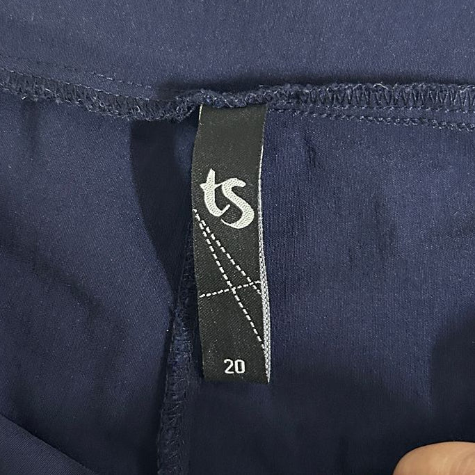 Taking Shape Navy Plus Size Pants - Size 20