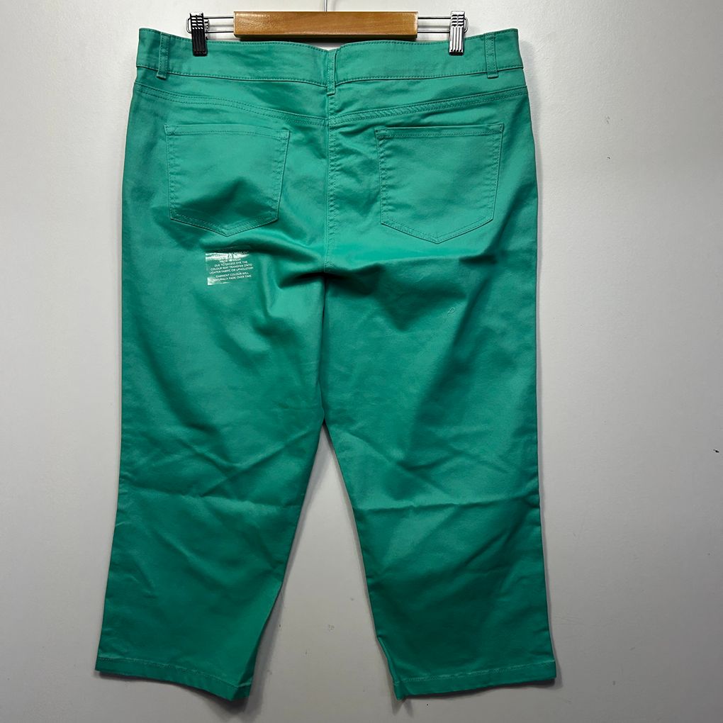 Millers Green Cotton Pants - Size 18