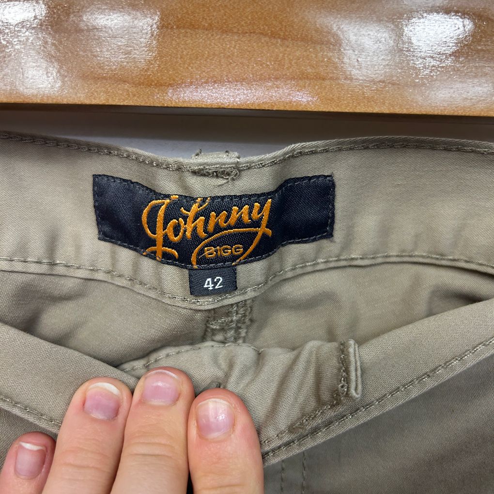 Johnny Bigg Beige Cotton Mens Pants - Size 42