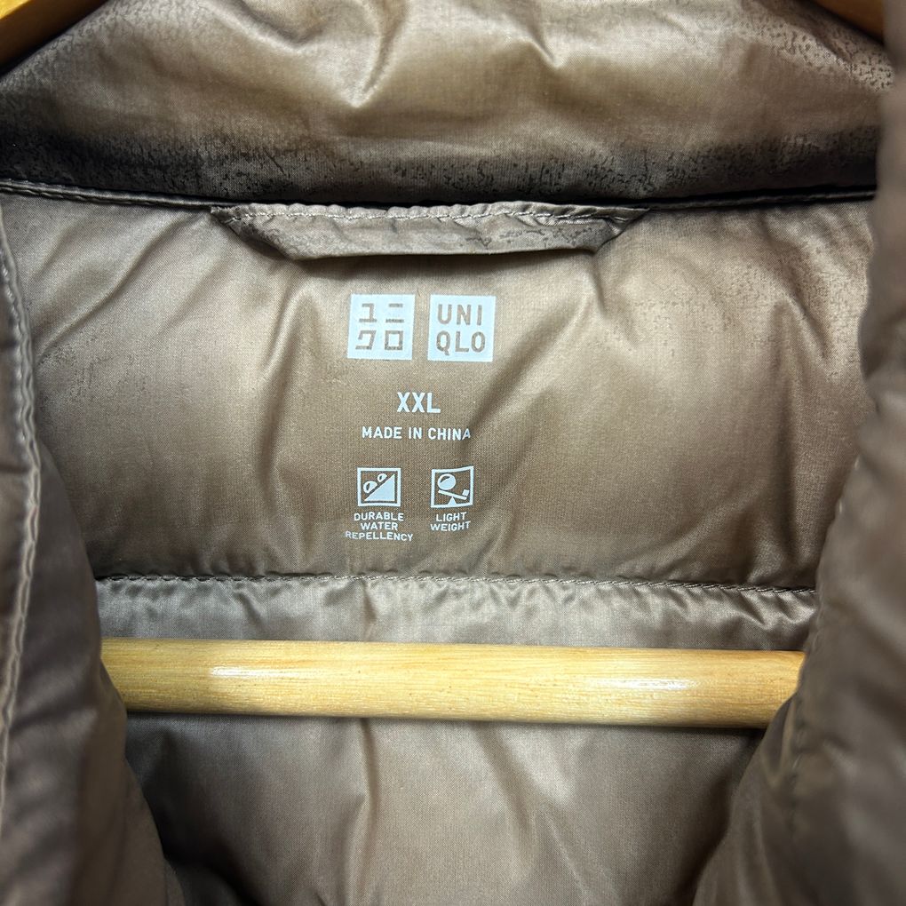 Uniqlo Brown Puffer Vest - Size XXL
