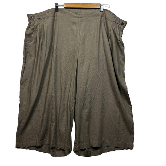 Autograph Wide Leg Crop Pants - Size 30