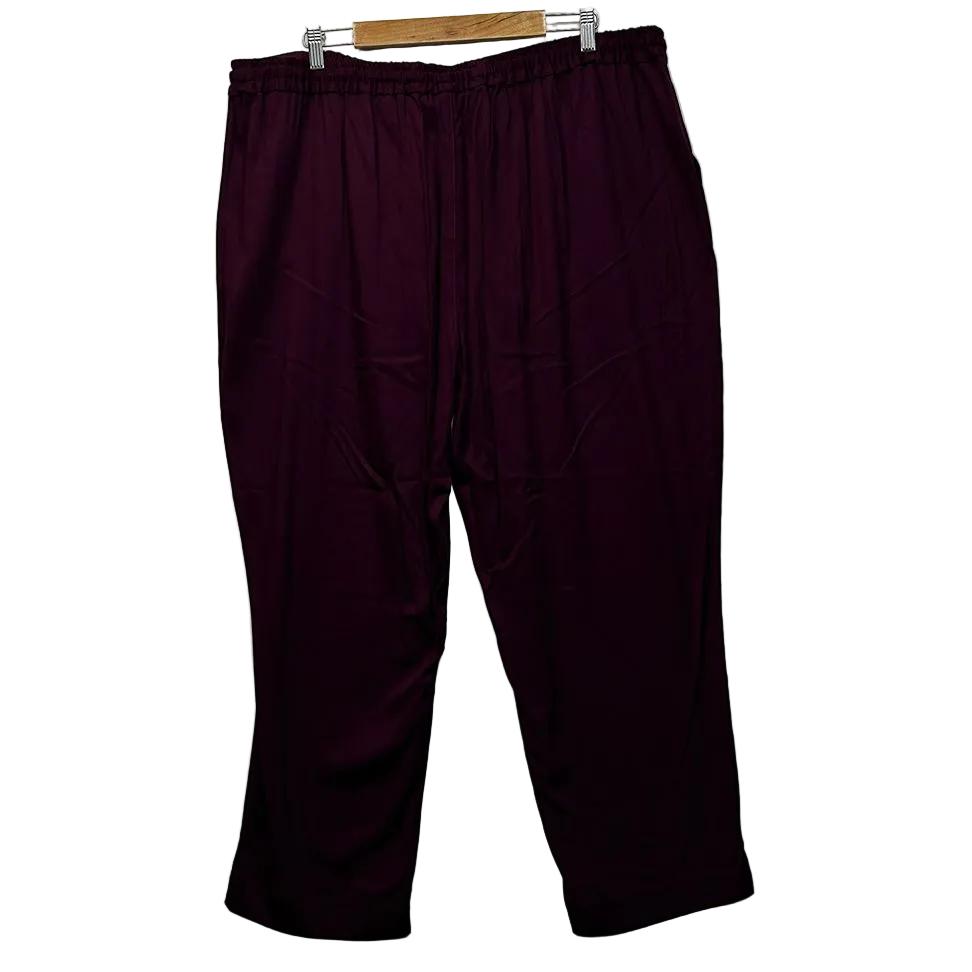 Millers Burgundy Pants - Size 22