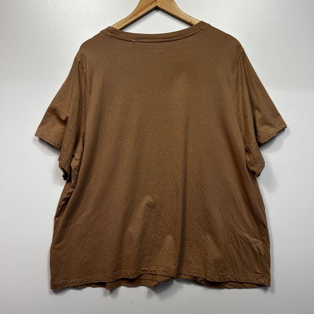 Ed.it.ed Tan Cotton T-Shirt - Size 26