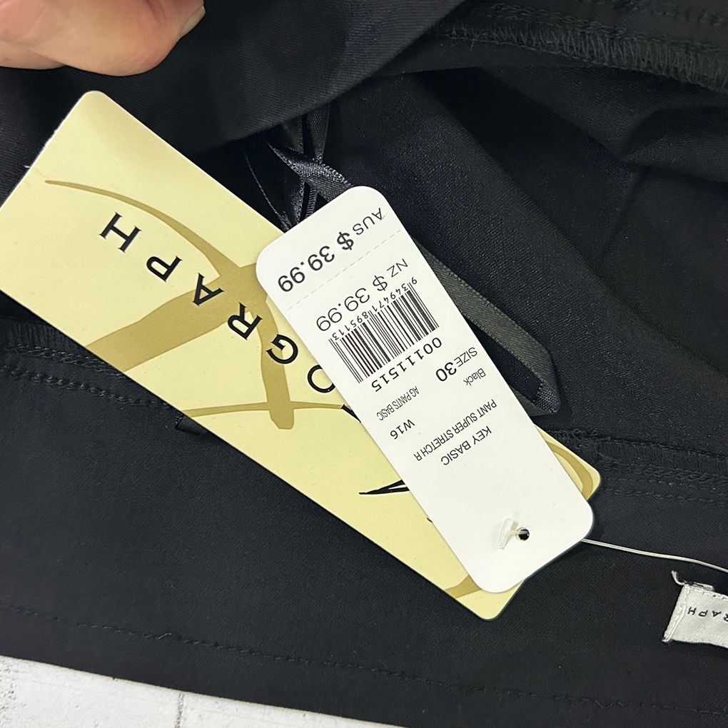 Autograph Black Pants - Size 30
