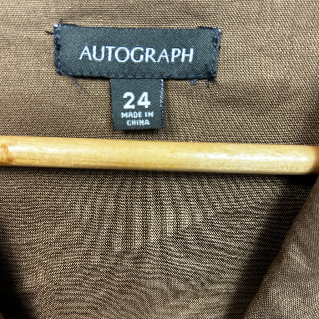Autograph Tan Jacket - Size 24