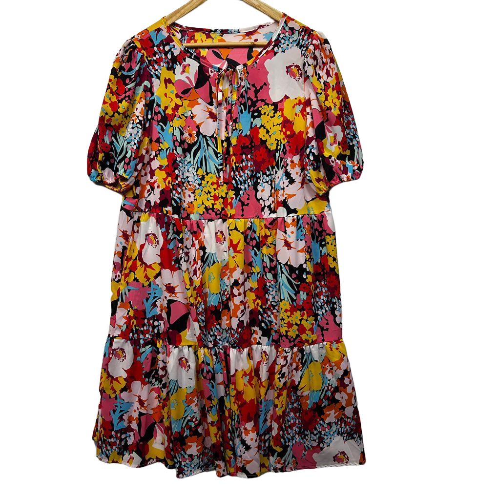 Shein Floral Dress - Size XL