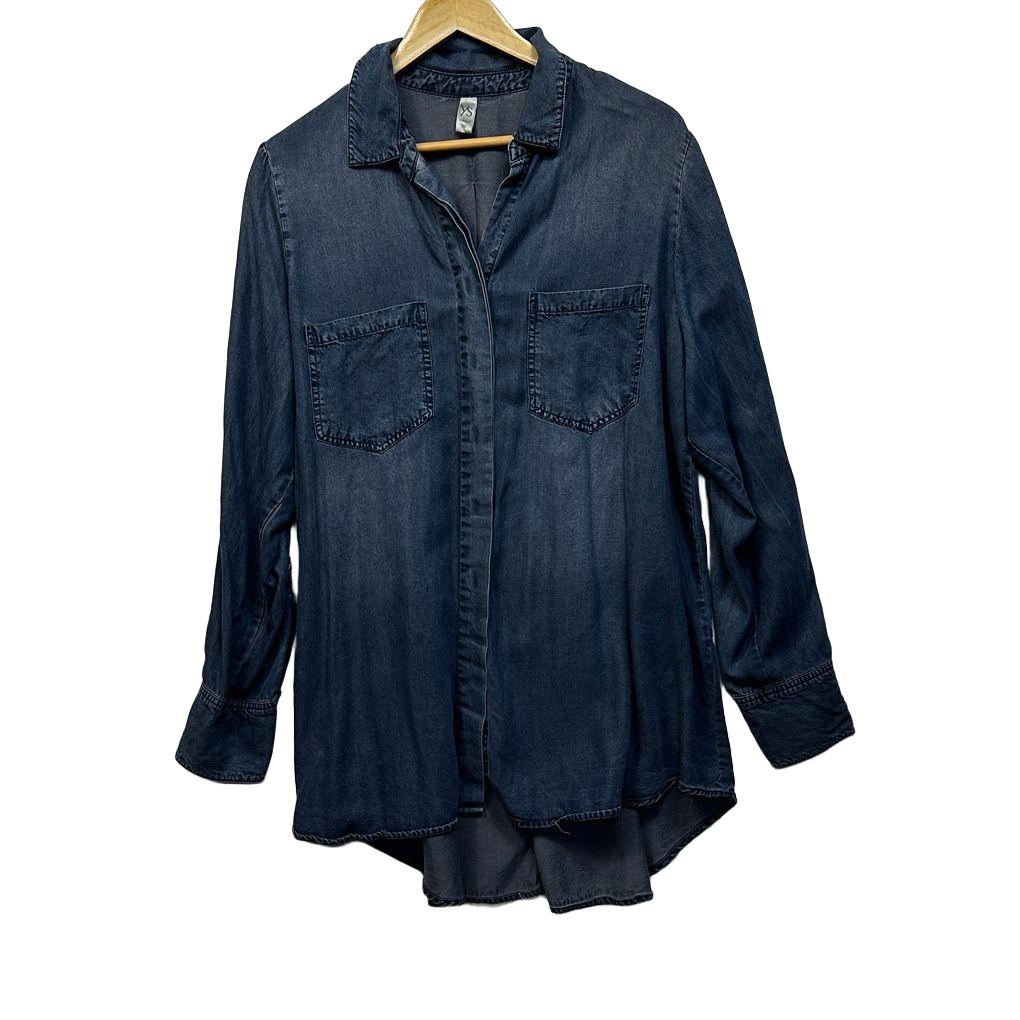 Ys Casual Denim Shirt - Size 16
