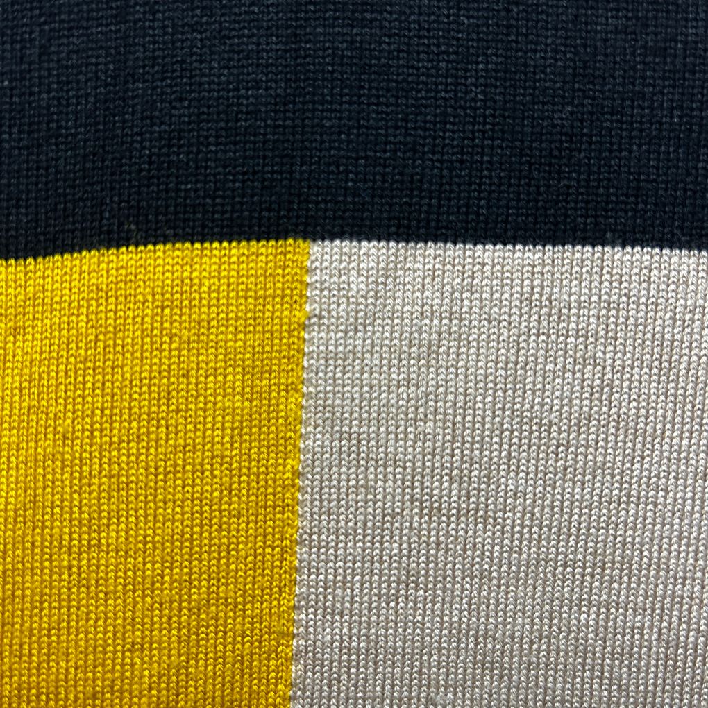 Millers Brown Mustard Colour Block Jumper - Size XXL