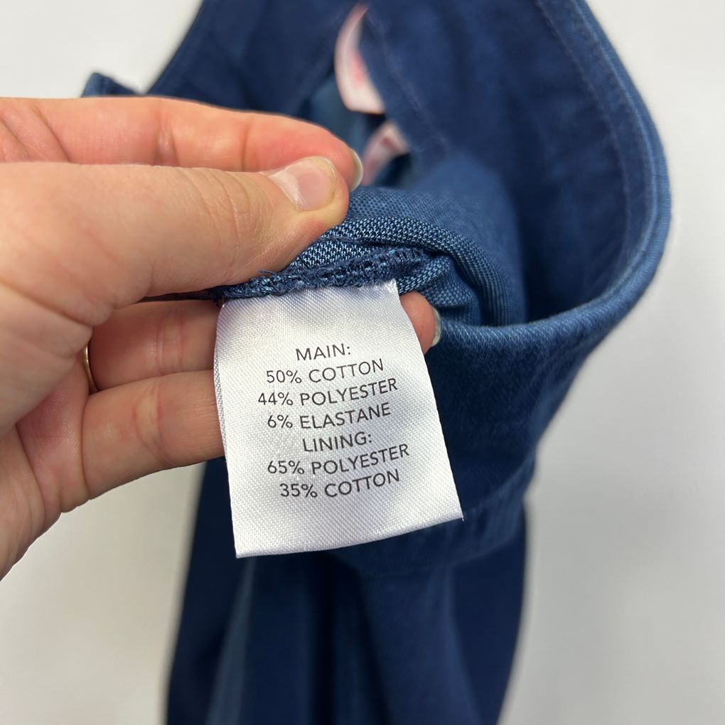 Millers Blue Cotton Cropped Pants - Size 22