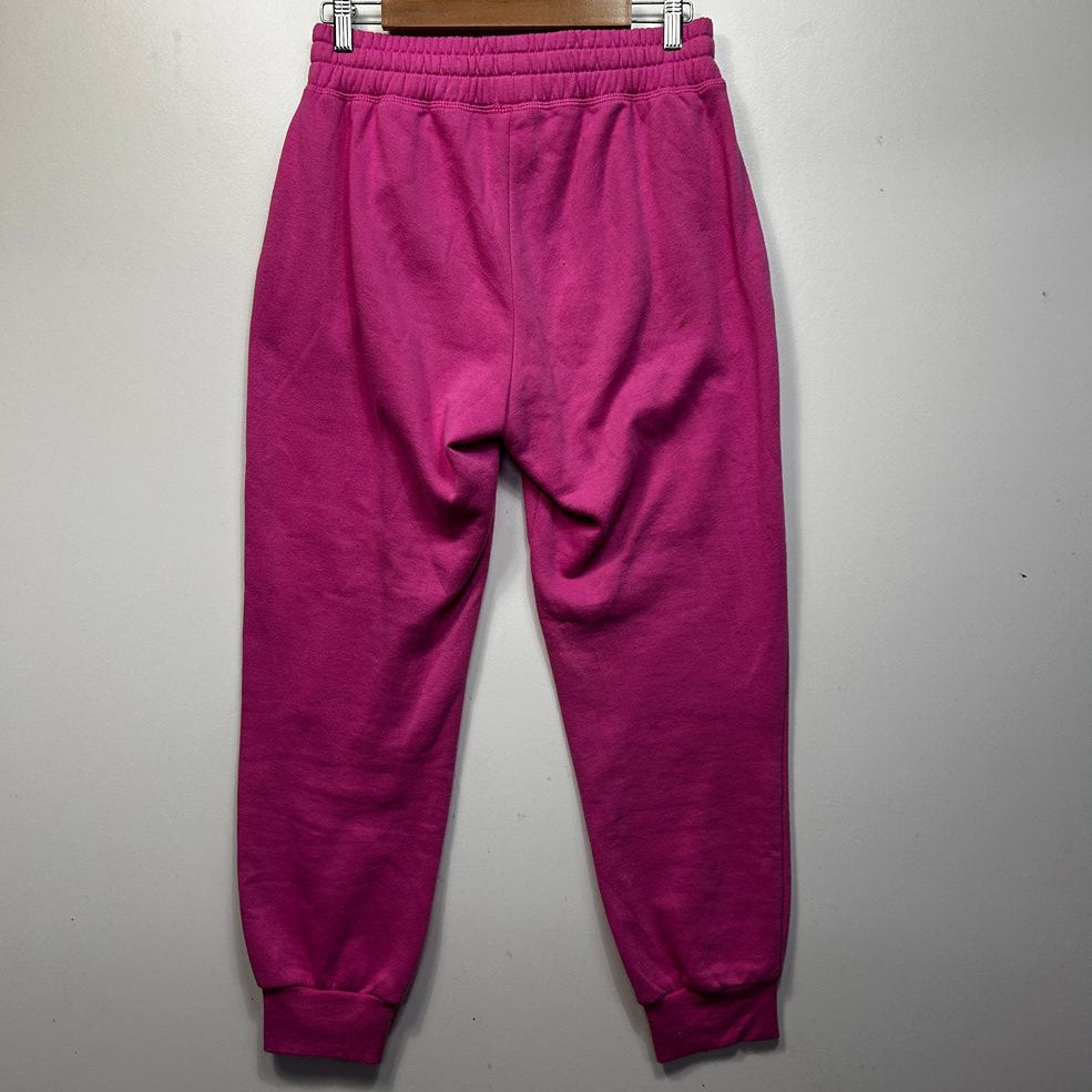 Circuit Pink Cotton Track Pants - Size 12
