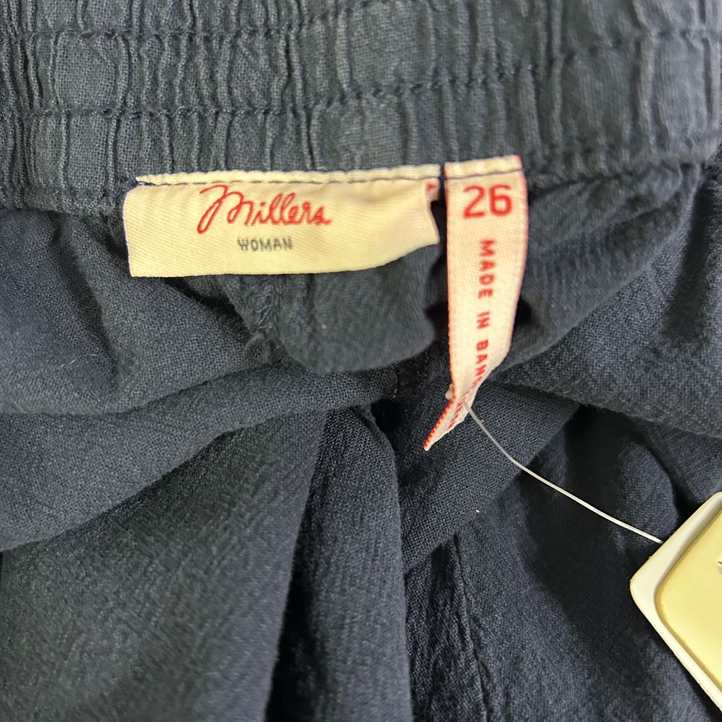 Millers Navy Crop Pants - Size 26