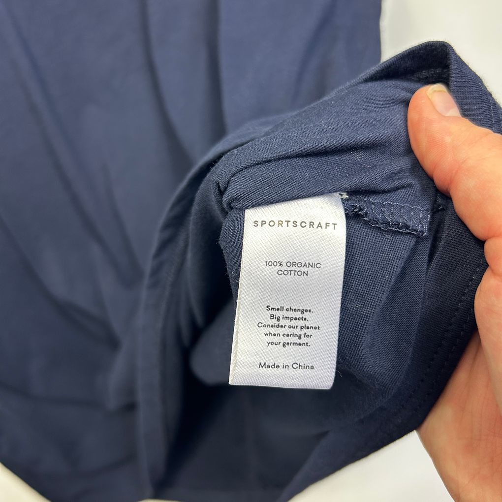 Sportscraft Navy Cotton Top - Size XL