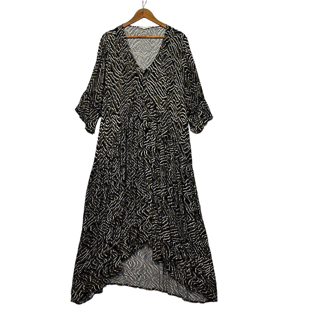 Loralette Print Maxi Dress - Size 22/24
