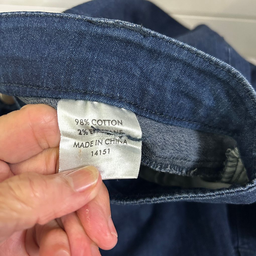 Suzanne Grae Denim Blue Shorts - Size 22